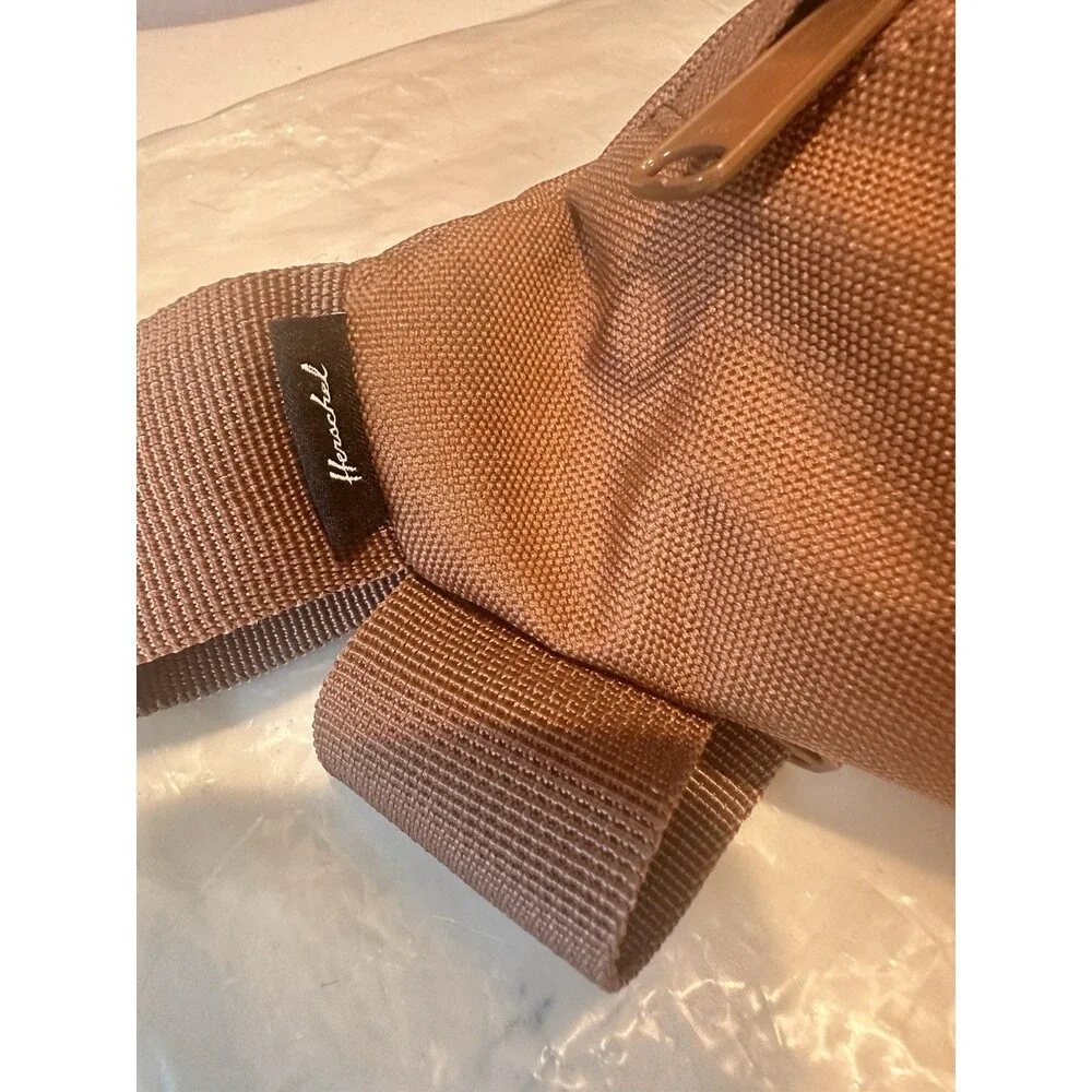 Herschel Supply Co Camel Brown Seventeen Travel Pouch Adjust Belt Bag Waist Bag